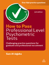 How to Pass Professional Level Psychometric Tests (eBook)